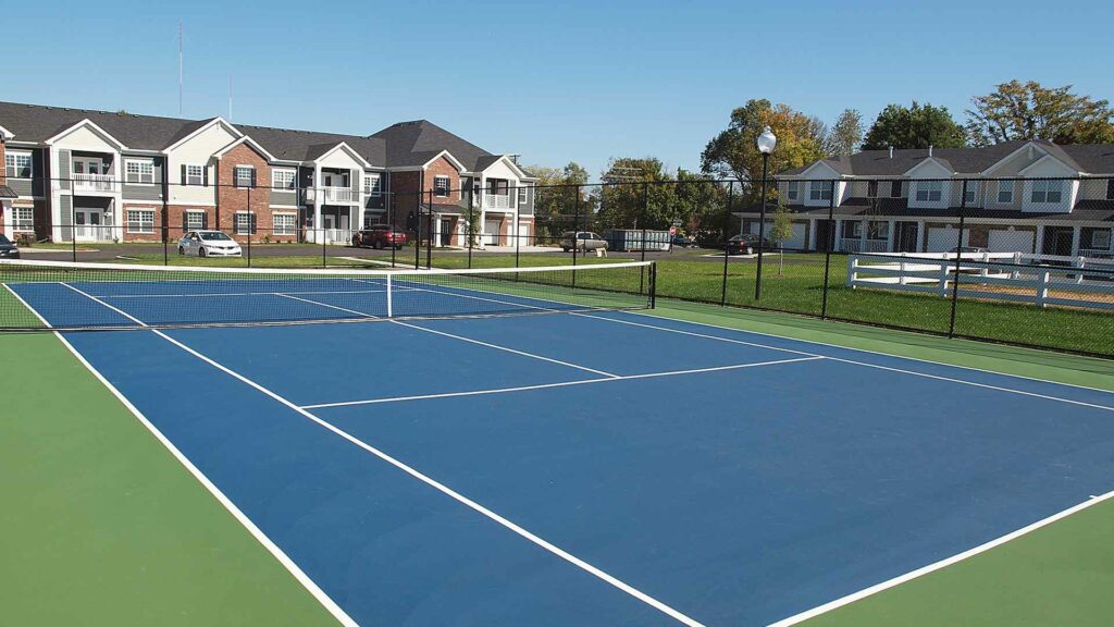 Tennis court at Kendal on Taylorsville.