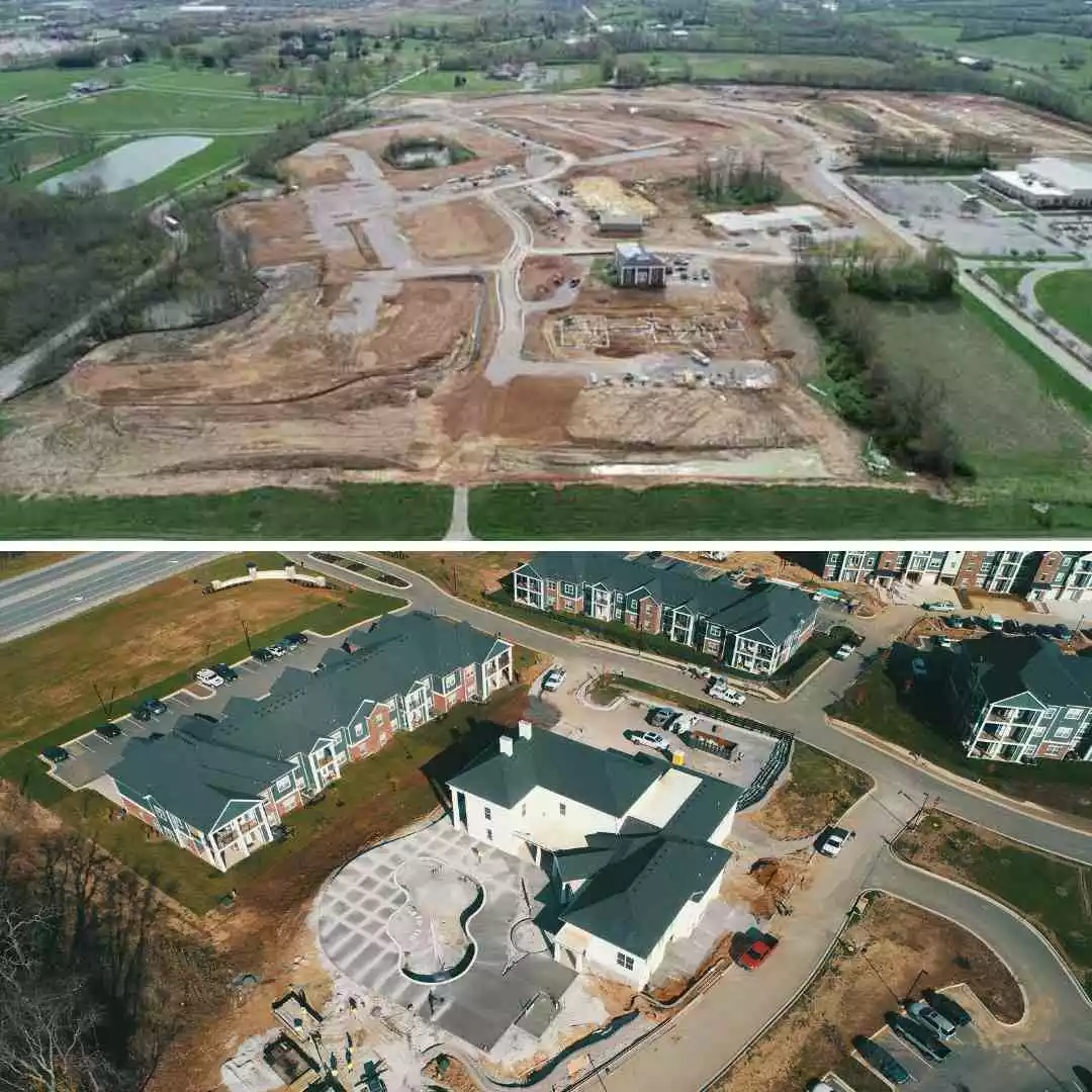 Images of apartment development