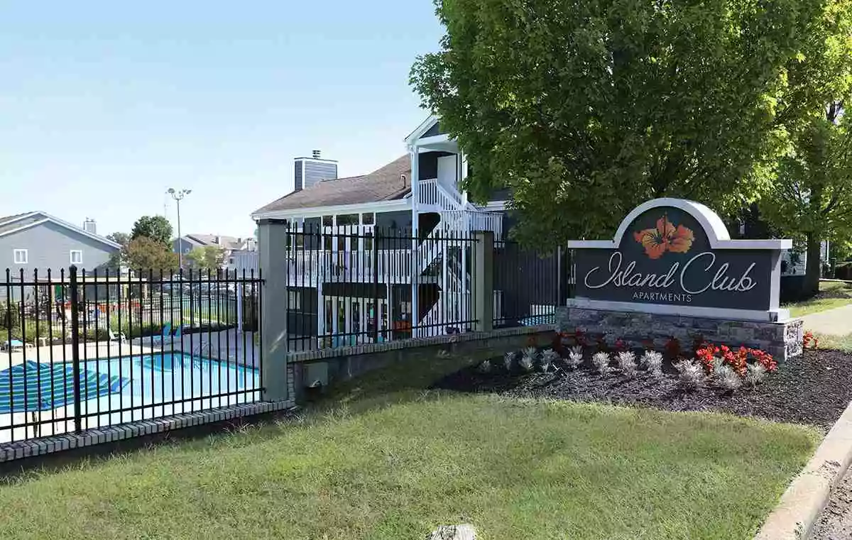 A sign displaying the words, 