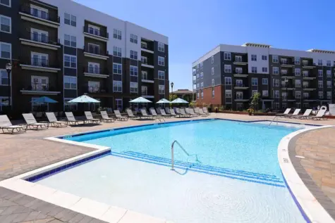 Luxury pool at Rialto on Hurstbourne.