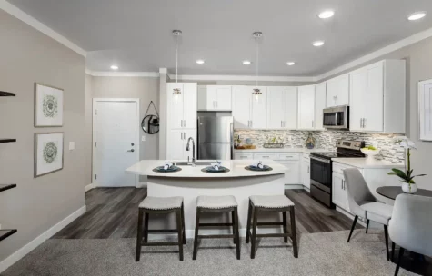 Floor plan of Rialto on Hurstbourne apartments