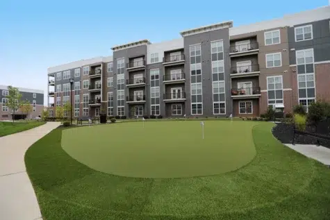 Golf area of Allure Apartments