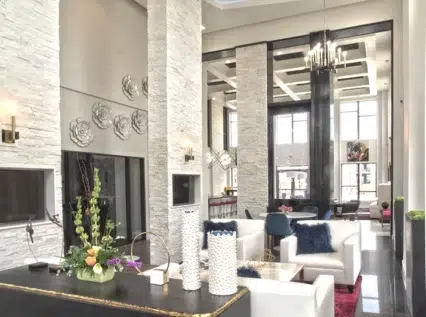 Beautiful clubhouse of Allure Apartments