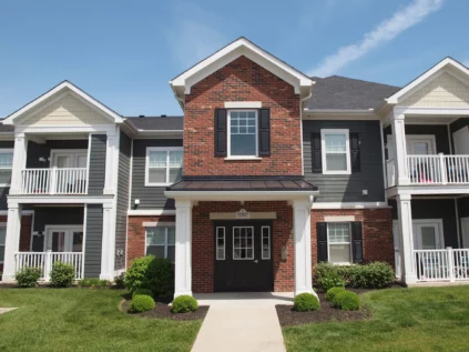 Entrance to apartments At Kendal on Taylorsville