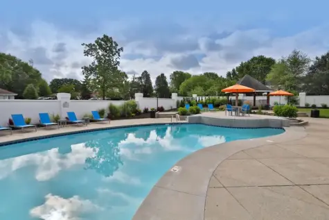 Fox Chase North Pool area, Pool deck