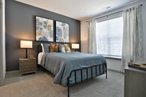 bedroom photo, Graphite Oakley Apartments