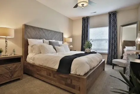 Palmera apartments view of bedroom