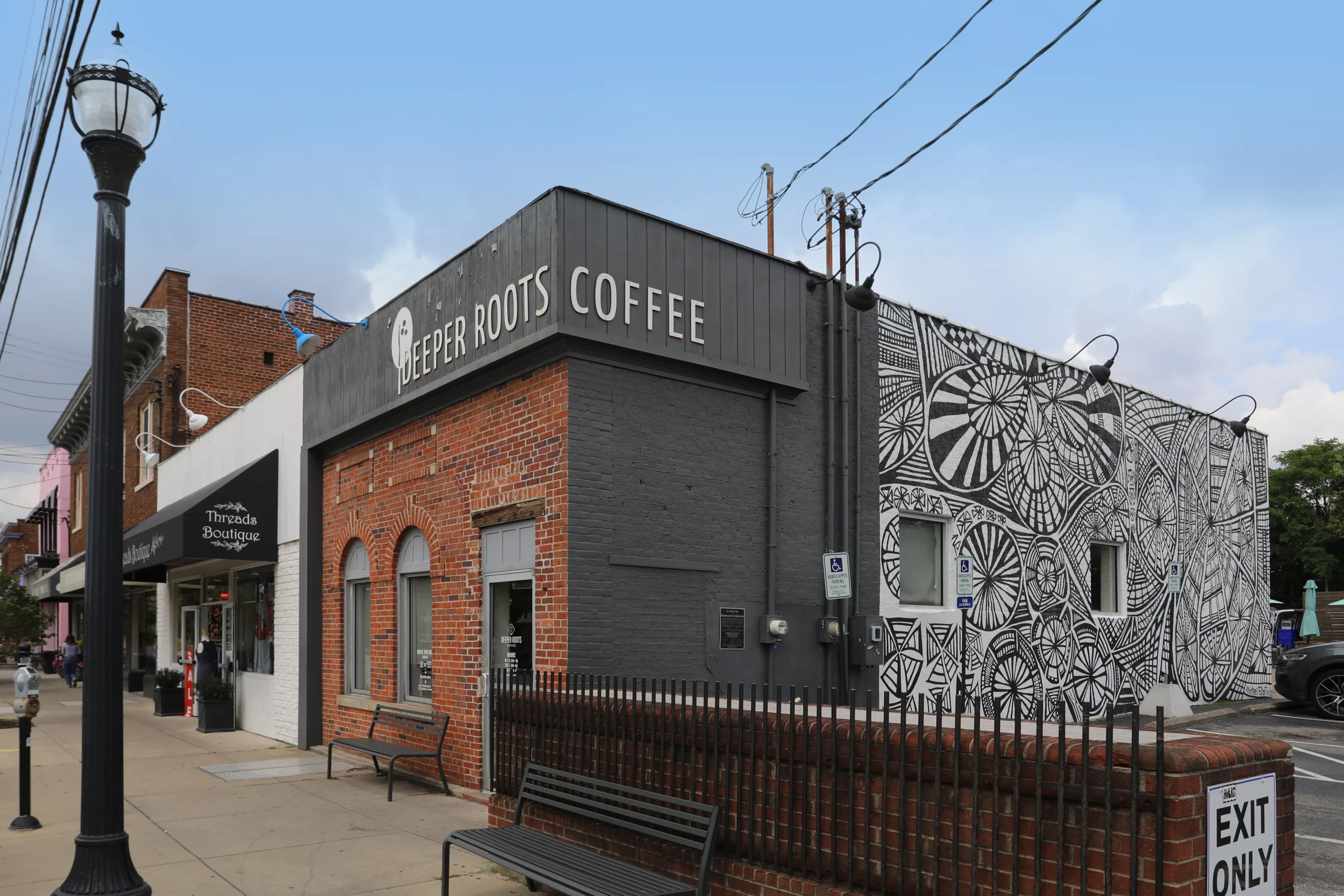 Graphite Oakley Apartments in Cincinnati, OH near Deeper Roots Coffee