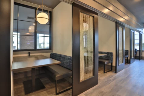 Graphite Oakley in Cincinnati, OH Lounge area with private seating areas