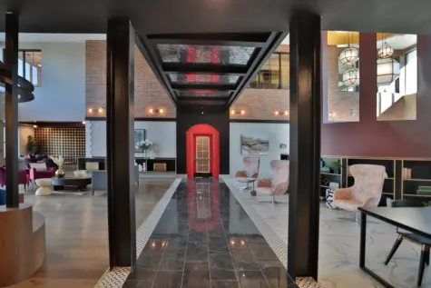 Clocktower hallway view of the clubhouse in West Chester, OH