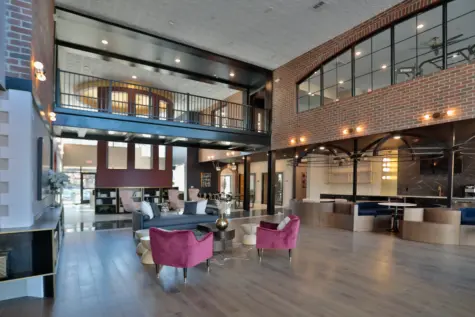 Full view of clubhouse area at Clocktower in West Chester, OH