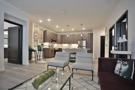 Living room of Vantage at Anderson Towne Center