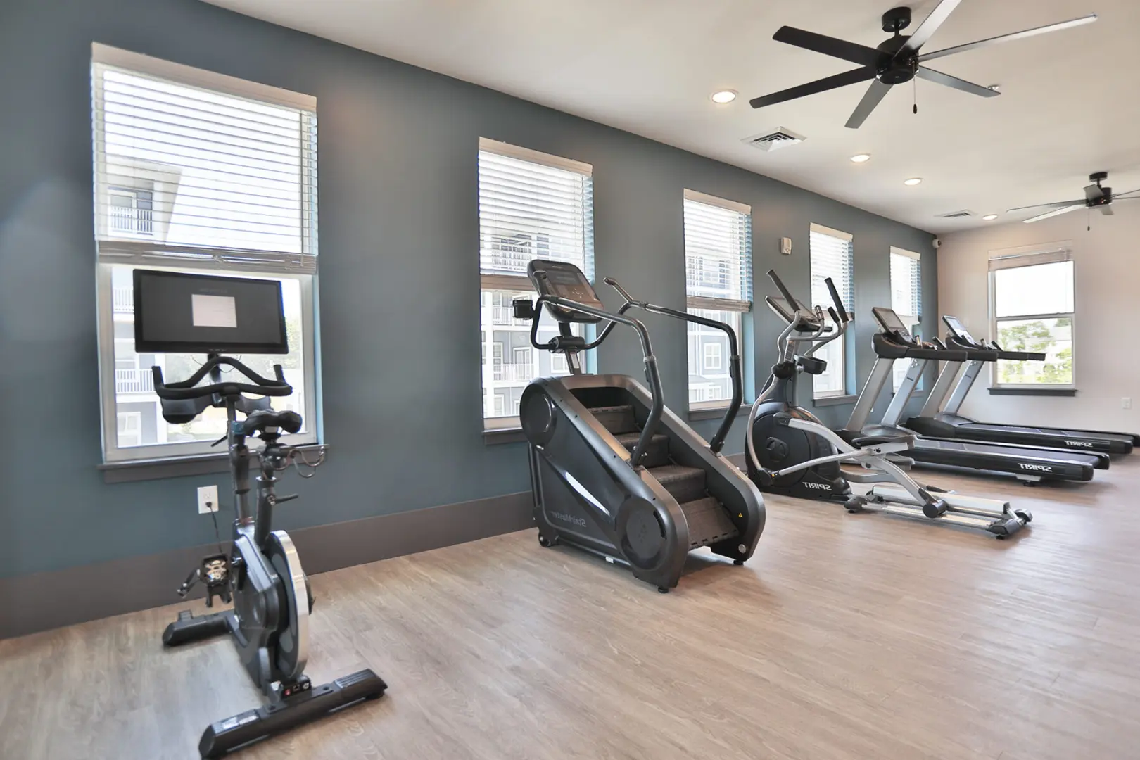 Altair in Florence Fitness Center featuring cardio and strength training equipment.