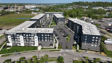 Exterior community view of Graphite Oakley.