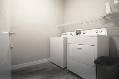 Element Oakwood Spacious Laundry Room with Washer & Dryer