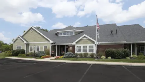 Reserve at Miller Farm Clubhouse exterior.