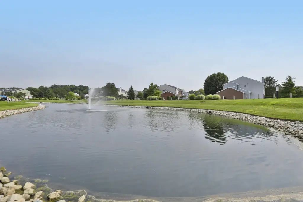 Reserve at Miller Farm pond view.