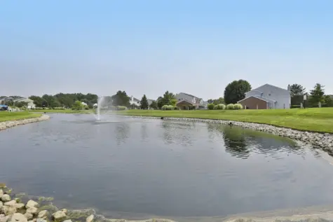Reserve at Miller Farm pond view.