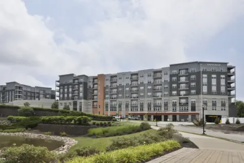 Vantage at Anderson Towne Center Exterior of building.