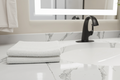 Relay 129 in Liberty Township spa-inspired bathrooms