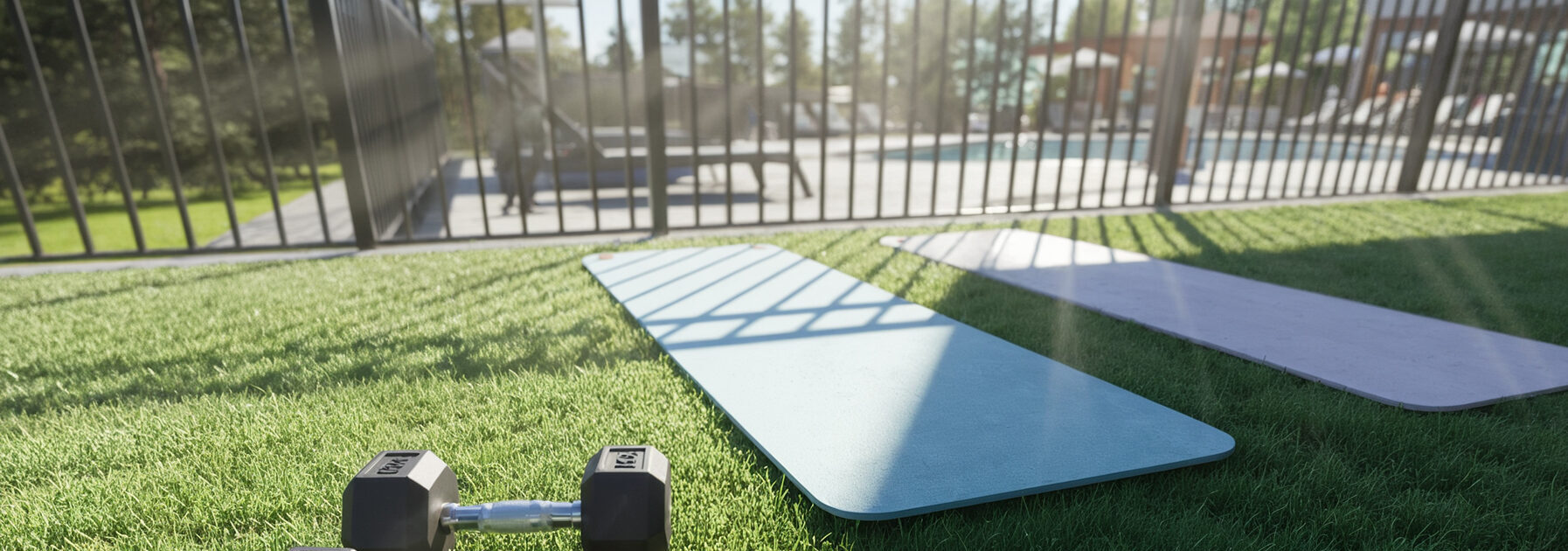 Relay 129 in Liberty Township yoga and HIIT on the outdoor turf