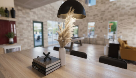 Relay 129 in Liberty Township Clubhouse interior