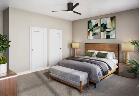 Relay 129 in Liberty Township Primary Bedroom with 2 closets