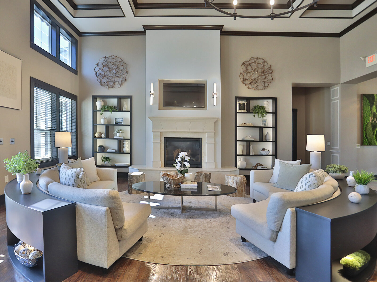 Palmera Apartments in Mason, Ohio - Residential Clubhouse newly updated.