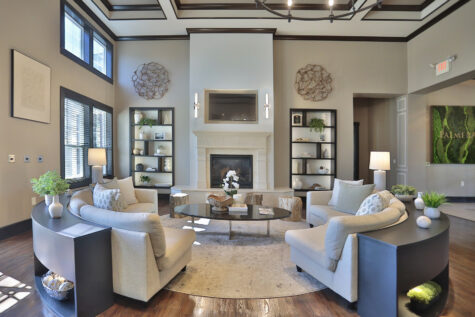 Palmera Apartments in Mason, Ohio - Residential Clubhouse newly updated.