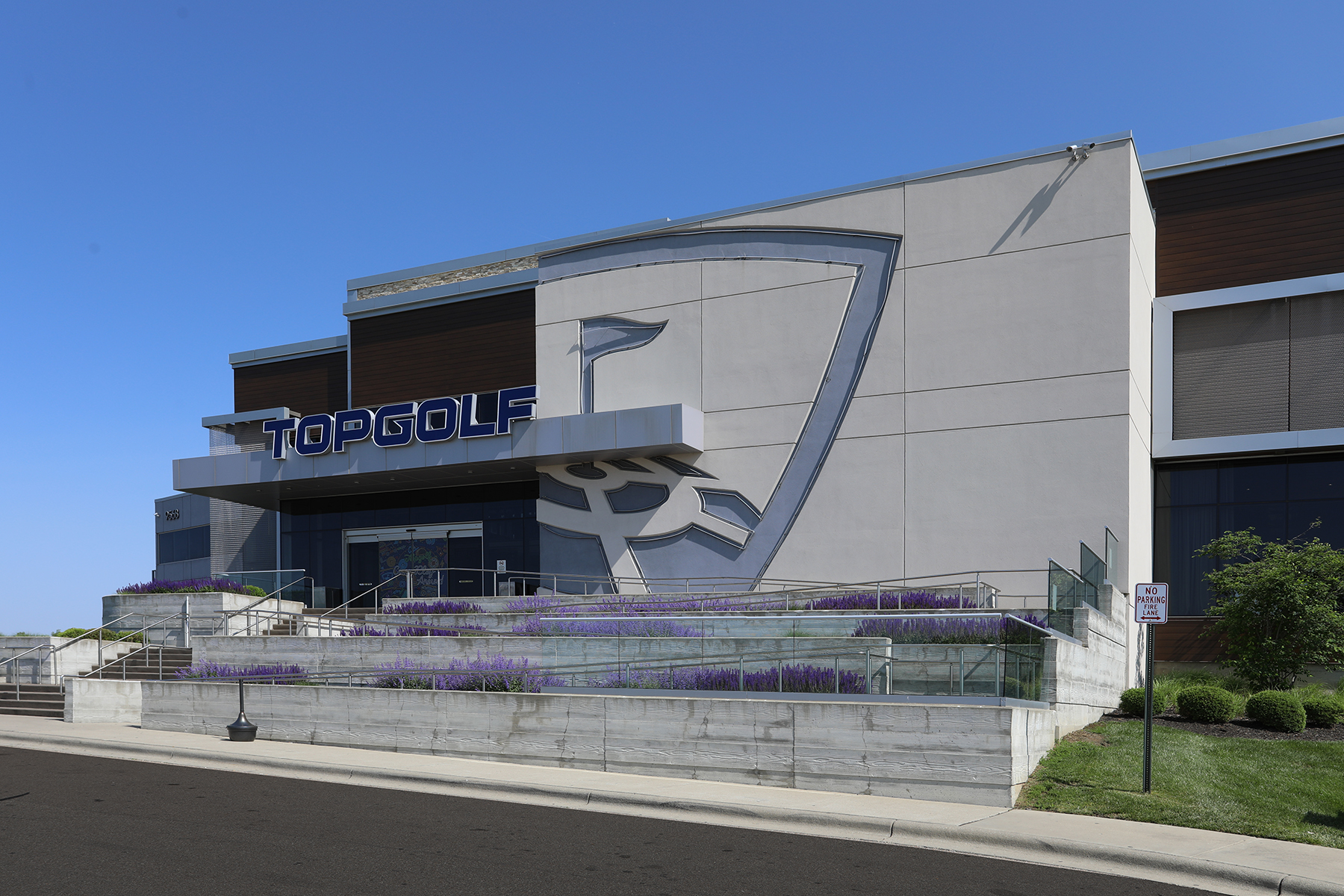 West Chester Top Golf located at the Streets of West Chester.