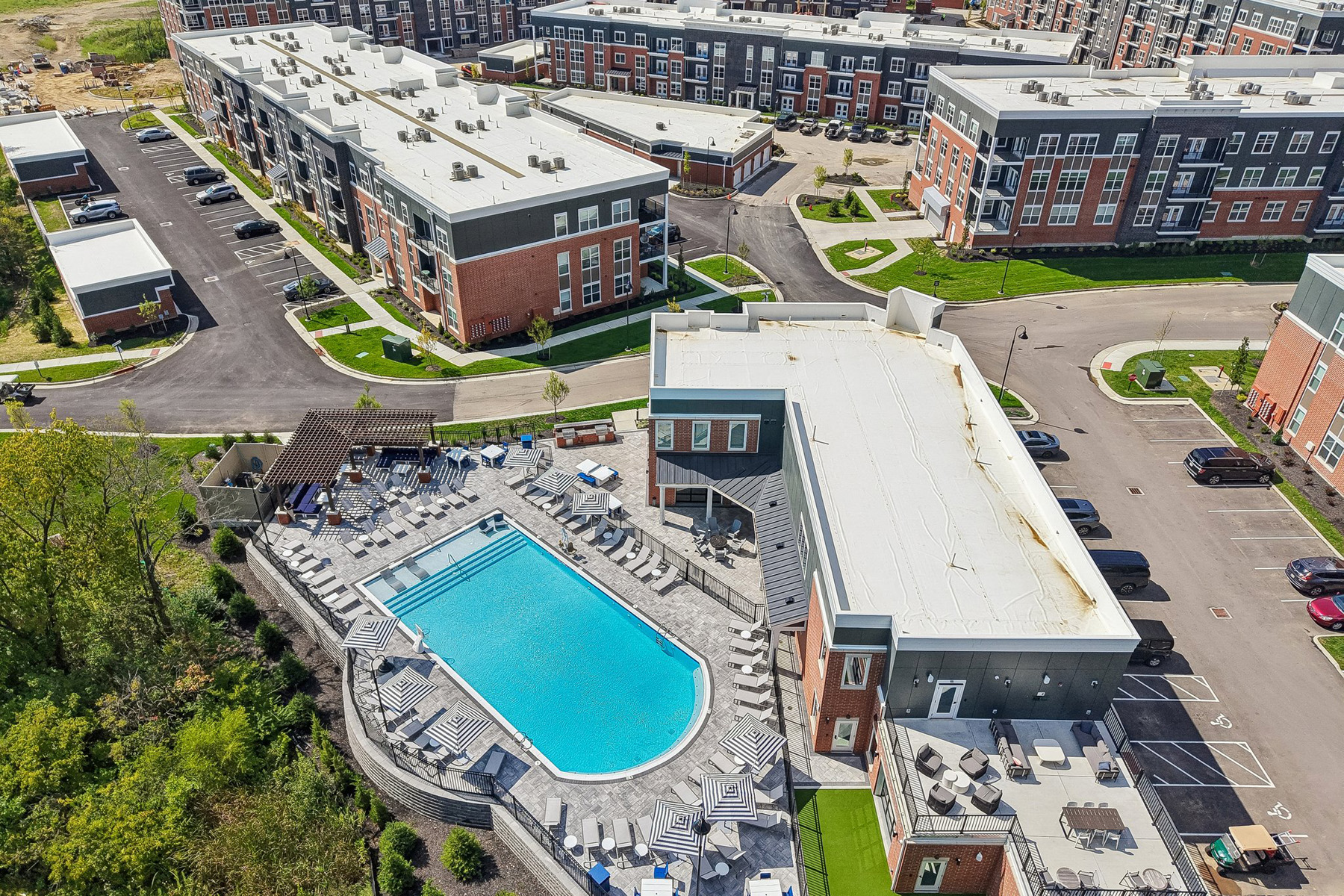 Ariel view of Relay 129 in Liberty Township, Ohio.